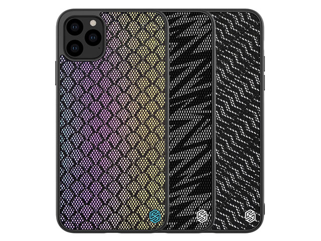 Чехол Nillkin Twinkle case для Apple iPhone 11 pro max (Lightning Black, композитный)