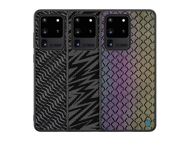 Чехол Nillkin Twinkle case для Samsung Galaxy S20 ultra (Lightning Black, композитный)
