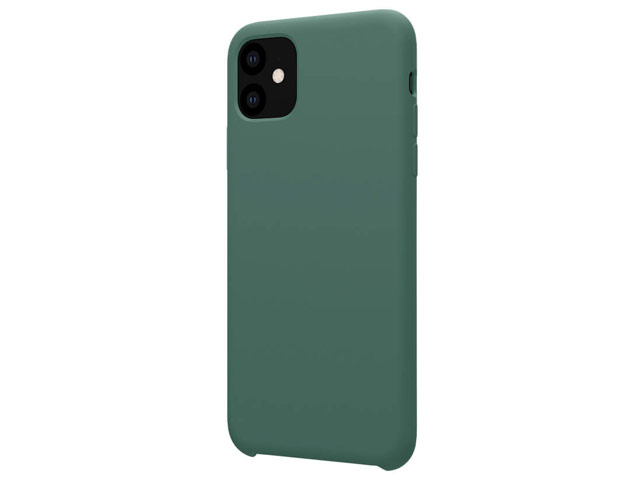 Чехол Nillkin Flex Pure case для Apple iPhone 11 (темно-зеленый, гелевый)