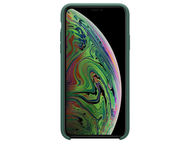 Чехол Nillkin Flex Pure case для Apple iPhone 11 (темно-зеленый, гелевый)