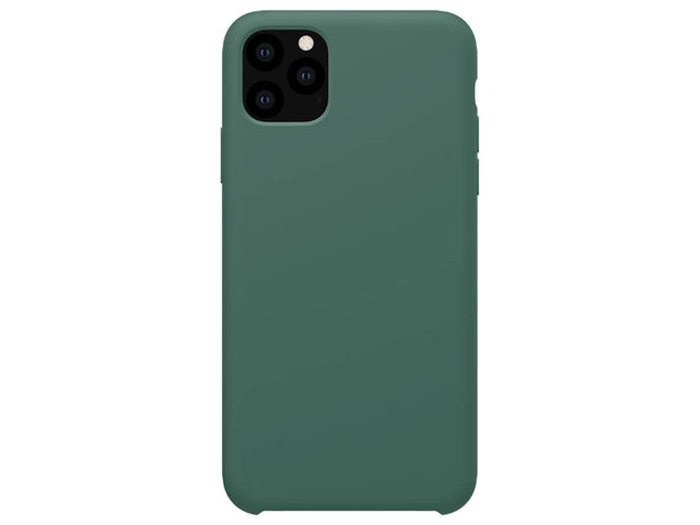 Чехол Nillkin Flex Pure case для Apple iPhone 11 pro max (темно-зеленый, гелевый)