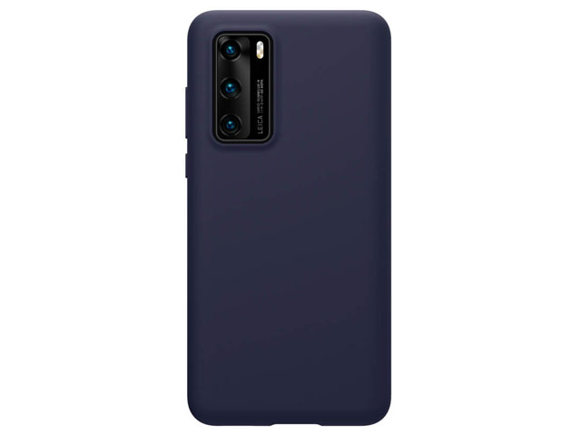 Чехол Nillkin Flex Pure case для Huawei P40 (синий, гелевый)