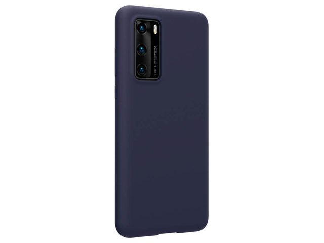 Чехол Nillkin Flex Pure case для Huawei P40 (синий, гелевый)