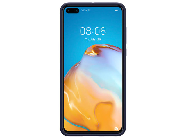 Чехол Nillkin Flex Pure case для Huawei P40 (синий, гелевый)