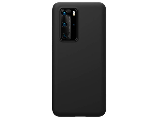 Чехол Nillkin Flex Pure case для Huawei P40 pro (черный, гелевый)