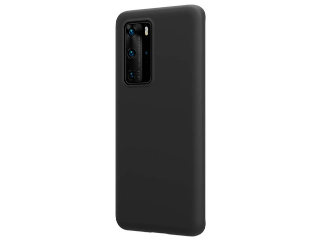 Чехол Nillkin Flex Pure case для Huawei P40 pro (черный, гелевый)