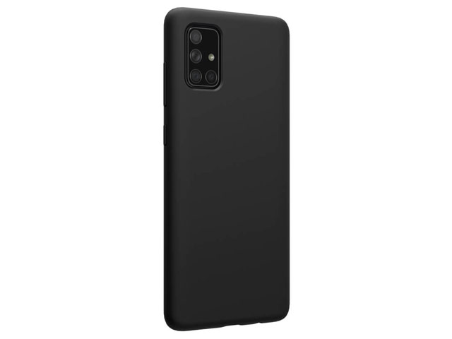 Чехол Nillkin Flex Pure case для Samsung Galaxy A51 (черный, гелевый)