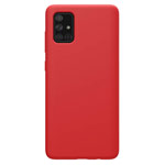 Чехол Nillkin Flex Pure case для Samsung Galaxy A51 (красный, гелевый)