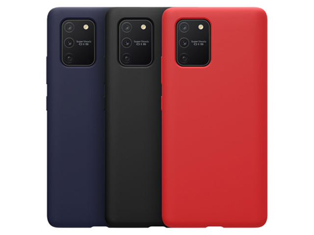 Чехол Nillkin Flex Pure case для Samsung Galaxy S10 lite 2020 (черный, гелевый)