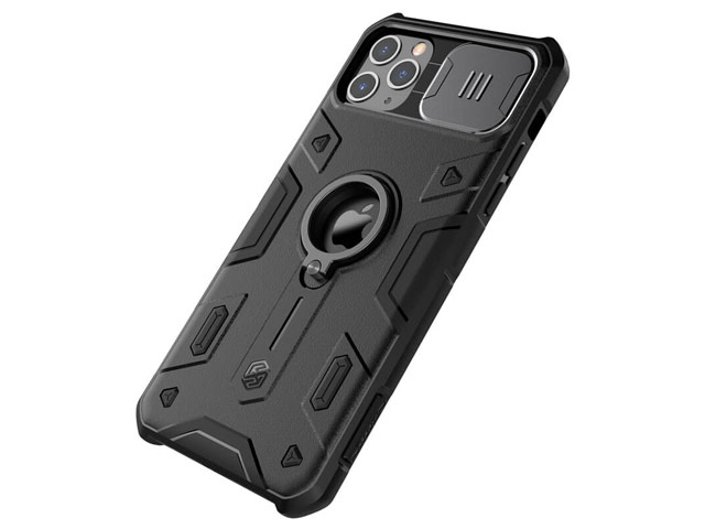 Чехол Nillkin CamShield Armor для Apple iPhone 11 pro max (черный, композитный)