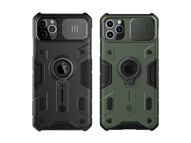 Чехол Nillkin CamShield Armor для Apple iPhone 11 pro max (темно-зеленый, композитный)