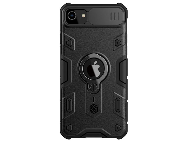 Чехол Nillkin CamShield Armor для Apple iPhone SE 2 (черный, композитный)