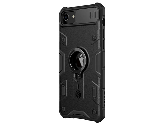 Чехол Nillkin CamShield Armor для Apple iPhone SE 2 (черный, композитный)