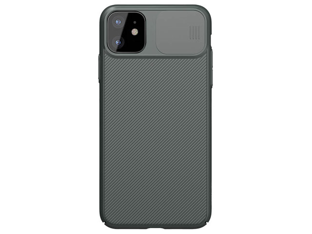 Чехол Nillkin CamShield для Apple iPhone 11 (темно-зеленый, пластиковый)