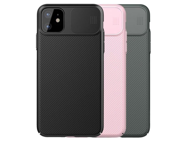 Чехол Nillkin CamShield для Apple iPhone 11 (темно-зеленый, пластиковый)