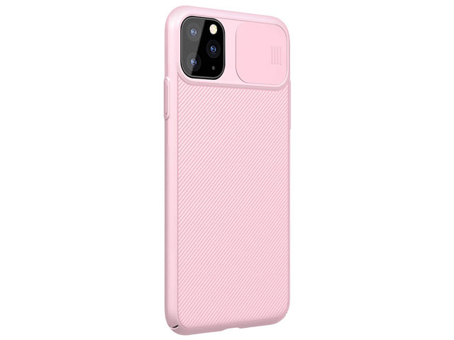 Чехол Nillkin CamShield для Apple iPhone 11 pro (розовый, пластиковый)