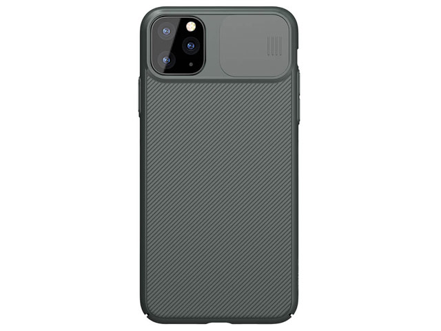 Чехол Nillkin CamShield для Apple iPhone 11 pro max (темно-зеленый, пластиковый)