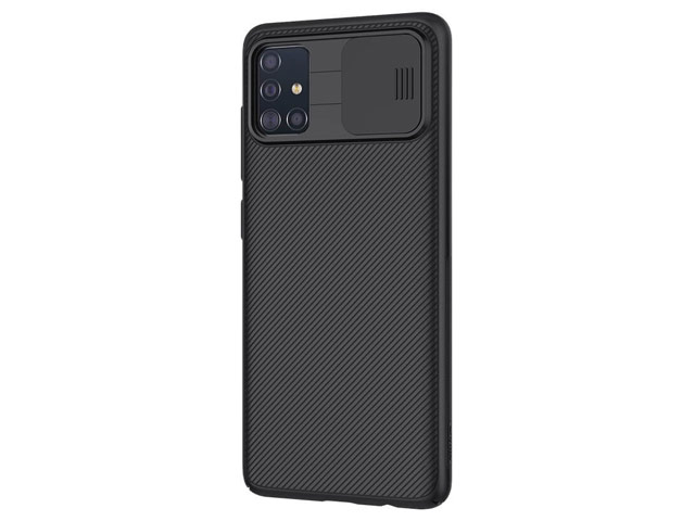 Чехол Nillkin CamShield для Samsung Galaxy A51 (черный, пластиковый)