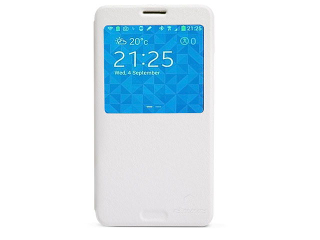 Чехол Nillkin V-series Leather case для Samsung Galaxy Note 3 N9000 (белый, кожанный)