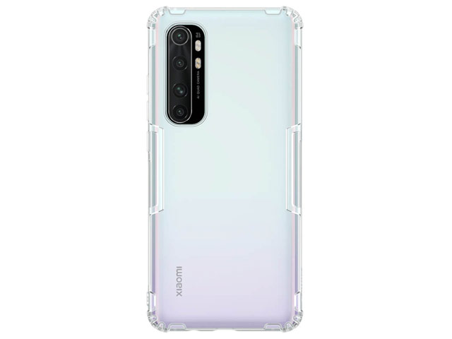 Чехол Nillkin Nature case для Xiaomi Mi Note 10 lite (прозрачный, гелевый)