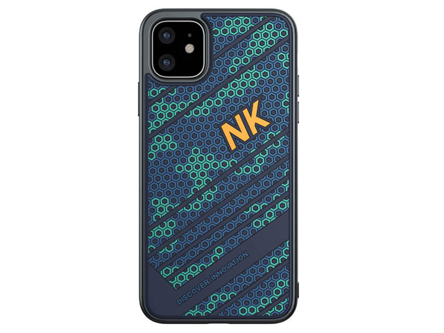 Чехол Nillkin Striker case для Apple iPhone 11 (синий, гелевый)