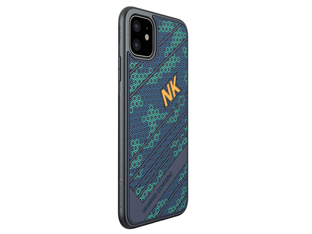 Чехол Nillkin Striker case для Apple iPhone 11 (синий, гелевый)