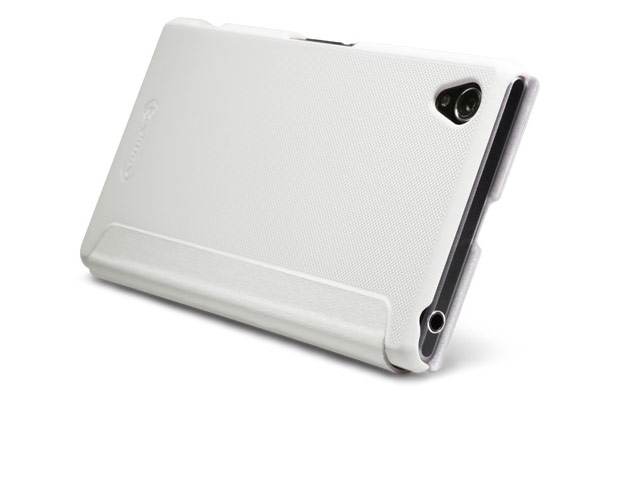 Чехол Nillkin V-series Leather case для Sony Xperia Z1 L39h (белый, кожанный)