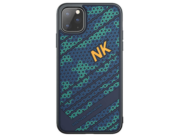Чехол Nillkin Striker case для Apple iPhone 11 pro max (синий, гелевый)