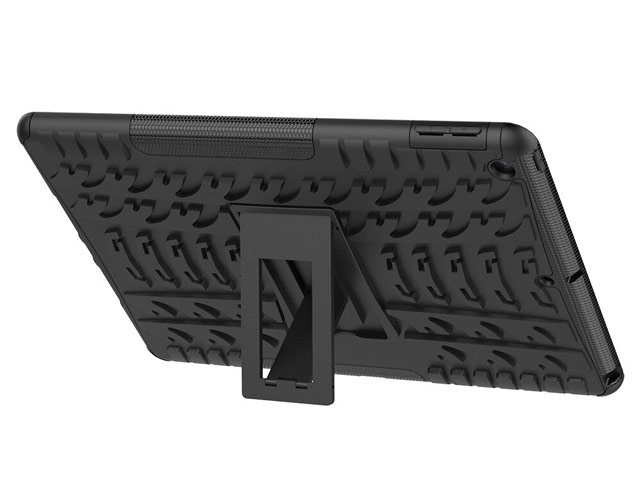Чехол Yotrix Shockproof case для Apple iPad 10.2 (черный, пластиковый)