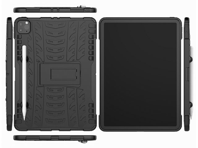 Чехол Yotrix Shockproof case для Apple iPad Pro 11 2020 (черный, пластиковый)