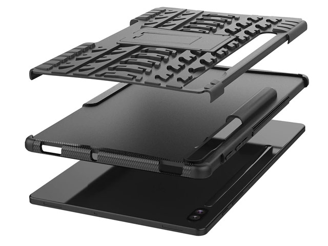 Чехол Yotrix Shockproof case для Samsung Galaxy Tab S6 (черный, пластиковый)