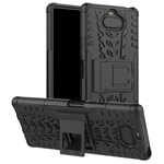 Чехол Yotrix Shockproof case для Sony Xperia 8 (черный, гелевый)