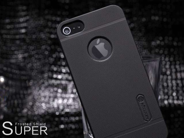 Чехол Nillkin Hard case для Apple iPhone 5/5S (темно-коричневый, пластиковый)