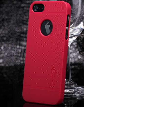 Чехол Nillkin Hard case для Apple iPhone 5/5S (темно-коричневый, пластиковый)