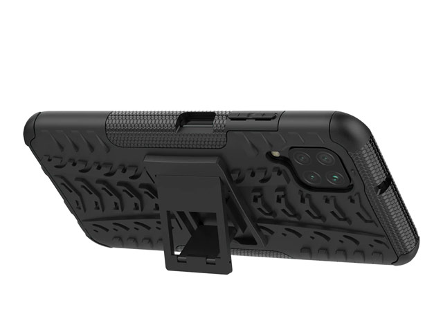 Чехол Yotrix Shockproof case для Huawei P40 lite (синий, гелевый)