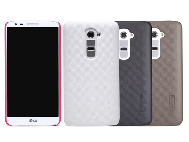 Чехол Nillkin Hard case для LG G2 D802 (черный, пластиковый)