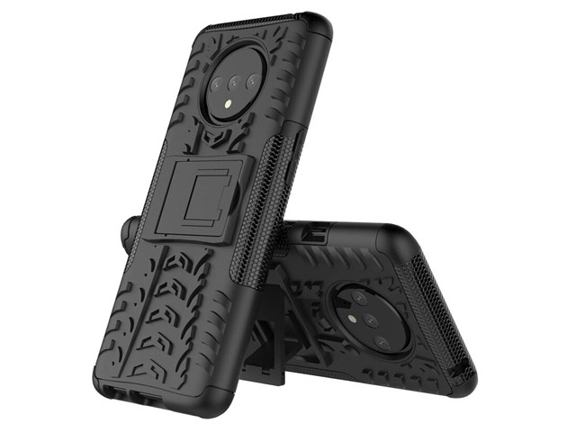 Чехол Yotrix Shockproof case для OnePlus 7T (черный, гелевый)