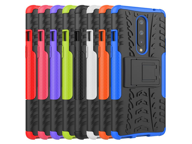 Чехол Yotrix Shockproof case для OnePlus 8 (розовый, гелевый)