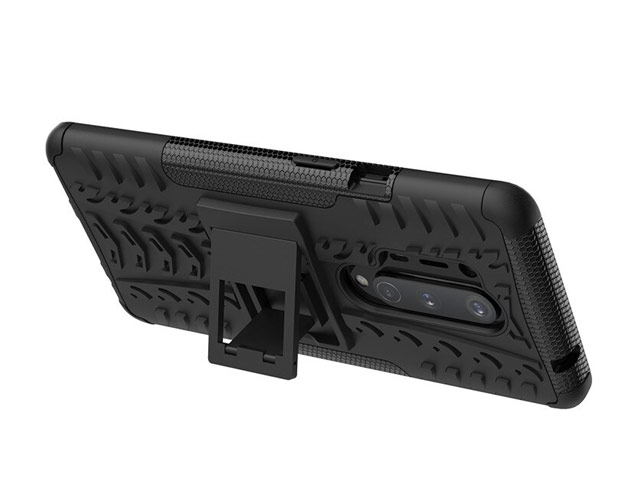 Чехол Yotrix Shockproof case для OnePlus 8 pro (черный, гелевый)