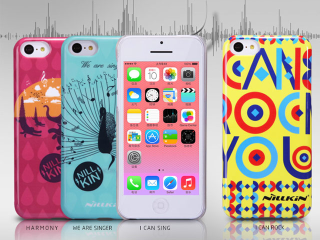 Чехол Nillkin Impression Case для Apple iPhone 5C (I can rock, пластиковый)