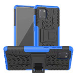Чехол Yotrix Shockproof case для Samsung Galaxy Note 10 lite (синий, гелевый)