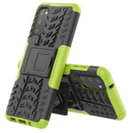 Чехол Yotrix Shockproof case для Samsung Galaxy S20 (зеленый, гелевый)