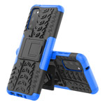 Чехол Yotrix Shockproof case для Samsung Galaxy S20 (синий, гелевый)