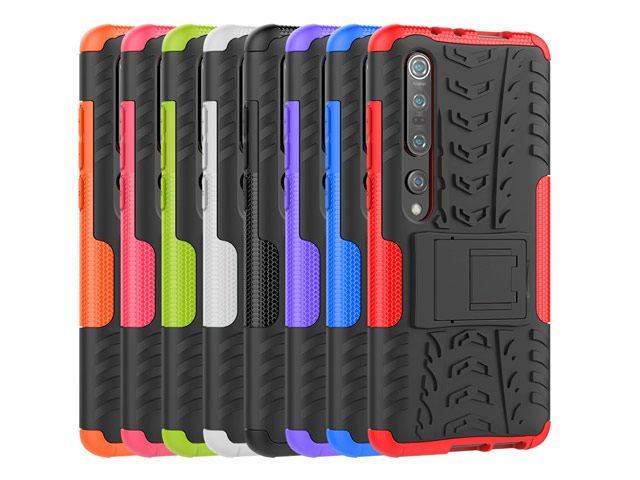 Чехол Yotrix Shockproof case для Xiaomi Mi Note 10 (черный, гелевый)