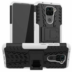 Чехол Yotrix Shockproof case для Xiaomi Redmi Note 9 (белый, гелевый)