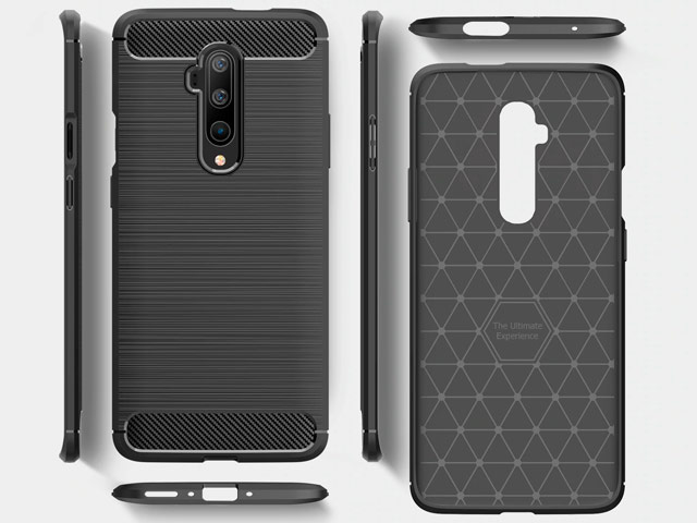 Чехол Yotrix Rugged Armor для OnePlus 7T pro (черный, гелевый)