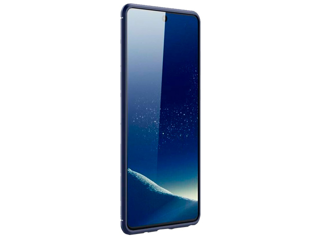 Чехол Yotrix Rugged Armor для Samsung Galaxy S10 lite 2020 (синий, гелевый)