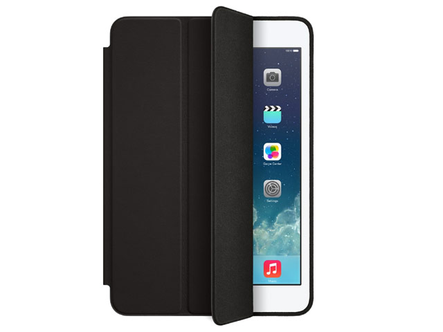 Чехол Apple iPad mini Smart Case (черный, кожанный)