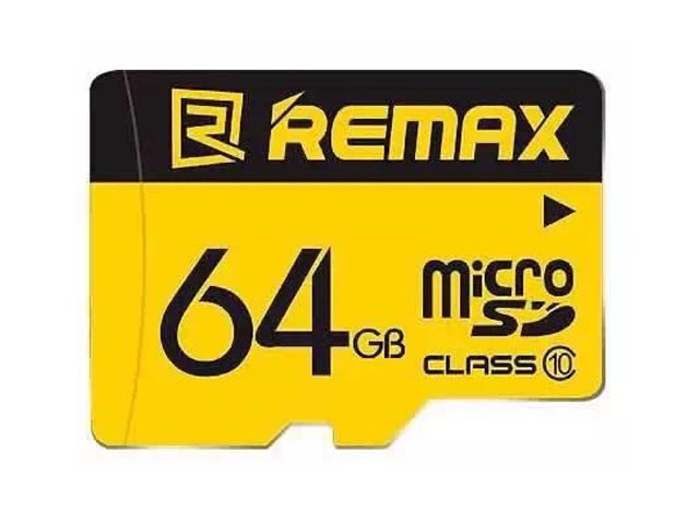 Флеш-карта Remax Speed Flash Micro SDHC Card (64Gb, microSD, Class 10)