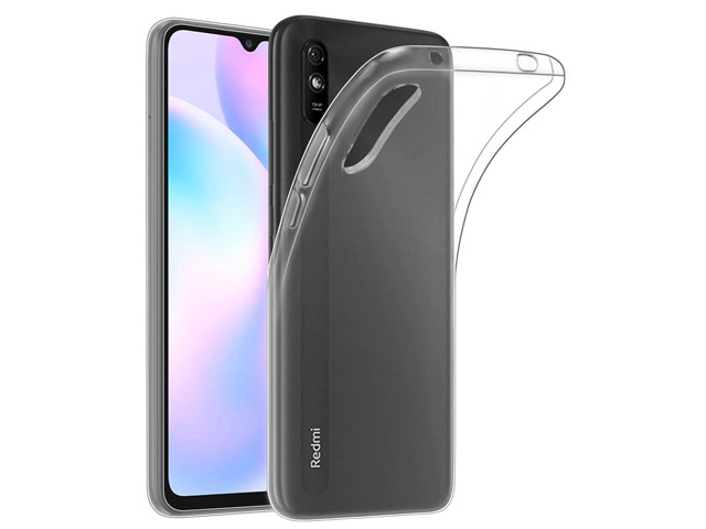 Чехол Yotrix UltrathinCase для Xiaomi Redmi 9A (прозрачный, гелевый)